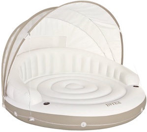 Piepūšamais plosts Intex Canopy Island Lounge, 195 x 195 cm