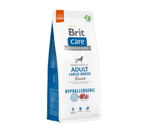 Сухой корм для собак Brit Care Adult Lamb&Rice, баранина, 3 кг