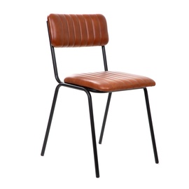 Ēdamistabas krēsls Homla Lumbar 863405 N2H.226949, matēts, brūna, 52 cm x 46 cm x 78 cm