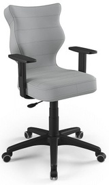 Bērnu krēsls Duo Black VT03 Size 6, 40 x 42.5 x 89.5 - 102.5 cm, melna/pelēka