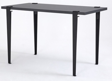 Rašomasis stalas Kalune Design Eridanos 631LGG1146, juodas/antracito