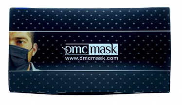 Sejas maska DmcMask MASK50BK, melna, 50 gab.