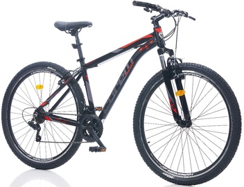 Velosipēds kalnu Corelli Felix 3.3, 29 ", 20" (49.53 cm) rāmis, melna/sarkana/pelēka