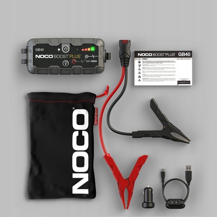 Aku starter Noco GB40 Boost Plus, 12 V, 1000 A