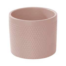 Цветочный горшок Domoletti WALEC PLASTER MIODU, керамика, Ø 13 см, розовый