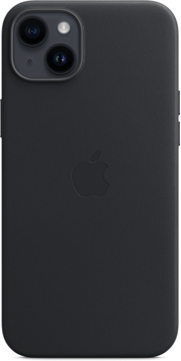 Ümbris Apple iPhone 14 Plus Leather Case with MagSafe - Midnight