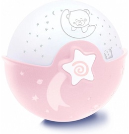 Öölamp Infantino Soothing & Light Projector, roosa