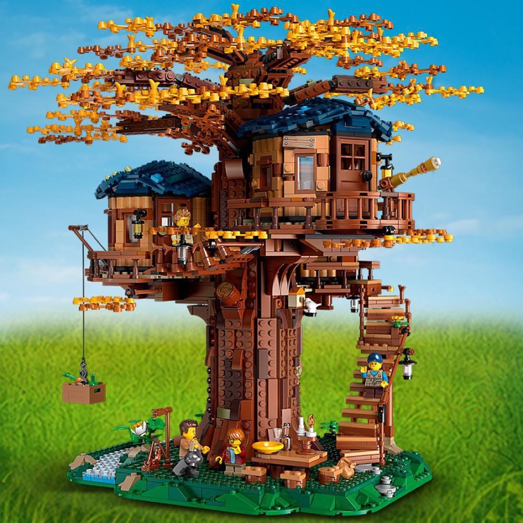 Konstruktors LEGO Ideas Māja kokā 21318, 3036 gab.