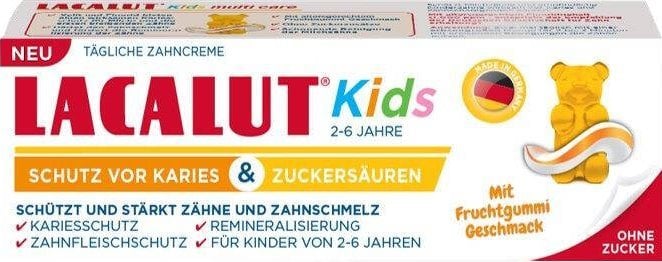 Zobu pasta Lacalut Kids 2-6 Years