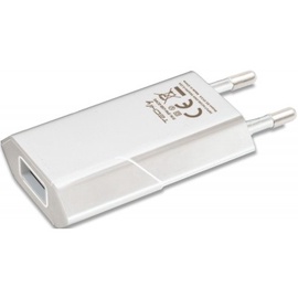 Lādētājs Techly, USB 2.0 Type A/AC, balta