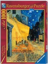 Puzle Ravensburger Vincent Van Gogh Cafe At Night Puzzle, 1000 gab.