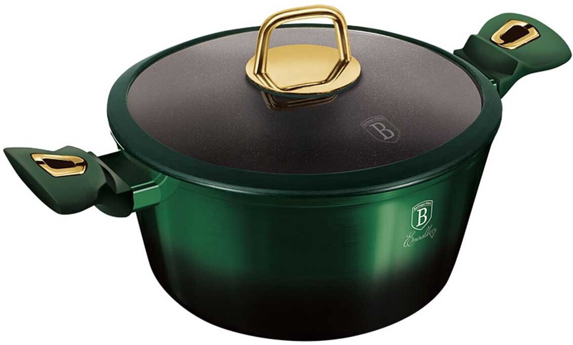 10-Piece Cookware Set Berlinger Haus BH-7039 Emerald Collection