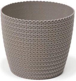 Puķu pods Lamela Magnolia Jersey Eco 360 9102603, dabiskās šķiedras/polipropilēns (pp), Ø 360 mm, pelēka