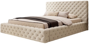 Кровать Princce Royal 18, 160 x 200 cm, бежевый, с решеткой