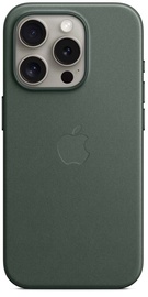 Чехол для телефона Apple FineWoven With MagSafe, iPhone 15 Pro, зеленый