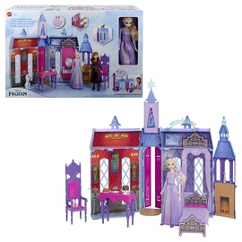 Lelle Mattel Disney Princess Frozen Elsas Arendelle Castle HLW61, 29 cm