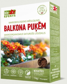 Mēslojums balkona puķēm Bioefekts, 0.200 kg