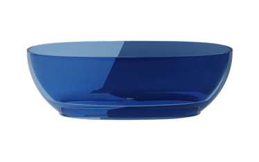 Vann, teisaldatav Besco Mexa Blue Wave, 170 cm x 78 cm x 55 cm, ovaalne