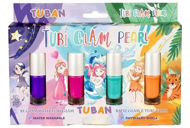 Лак для ногтей Tuban Tubi Glam Pearl Kit, 20 мл
