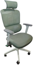 Biroja krēsls MN HT-287AW, 52 x 49 x 116 cm, zaļa