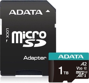 Mälukaart Adata Premier Pro, 1 TB, 100 Mb/s - 85 Mb/s