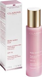 Флуид or Флюид для лица для женщин Clarins Multi-Active Jour SPF 15, 50 мл, 30+