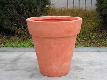 Puķu pods Domoletti LT13543-D, keramika, 545 mm, Ø 545 mm x 545 mm, brūna