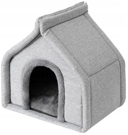 Guļvieta mājdzīvniekiem Doggy Diamond, gaiši pelēka, 42 cm x 32 cm, R1
