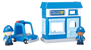 Комплект PlayGo Police Force Station 9817, 4 шт.