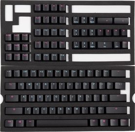 Колпачки клавиш Ducky PBT Double-Shot Keycap Set Midnight 108 pcs, черный