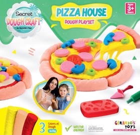 Plastilīns Gerardos Toys Pizza House 56403, daudzkrāsains