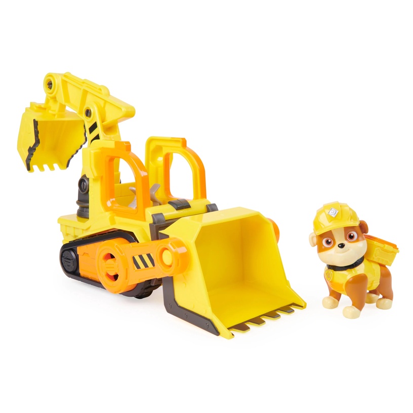 Buldozers Paw Patrol Rubble & Crew 6066511, dzeltena/oranža
