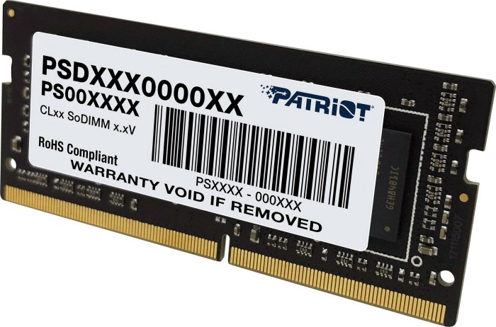 Operatīvā atmiņa (RAM) Patriot Signature Line, DDR4 (SO-DIMM), 32 GB, 3200 MHz