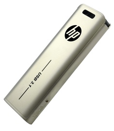 USB zibatmiņa HP HPFD796L-128, sudraba, 128 GB
