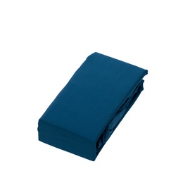 Простыня Domoletti, синий, 140x200 см, на резинке
