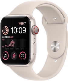 Viedais pulkstenis Apple Watch SE GPS + Cellular 44mm Aluminum LT, bēša