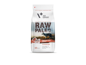 Сухой корм для собак Raw Paleo MAGNUM.152687, индюшатина, 10 кг