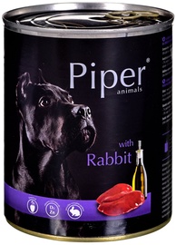 Mitrā barība (konservi) suņiem Dolina Noteci & Piper Piper Animals, truša gaļa, 0.8 kg