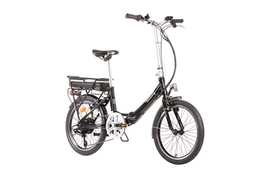 Электрический велосипед Denver E2000, 20", 20″, 250 Вт, 10.4 Ач, черный