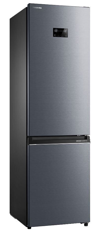 Холодильник морозильник снизу Toshiba GR-RB500WE-PMJ, серый (товар с дефектом/недостатком)