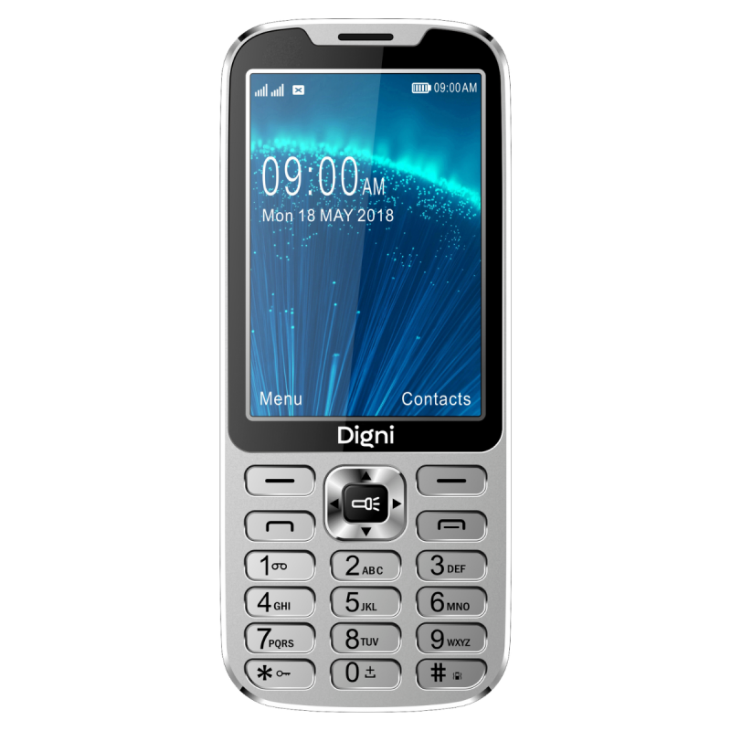 Мобильный телефон Estar Digni Call 4G, 64 MB, серебристый