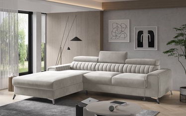 Угловой диван Grayson Sola 18, бежевый, левый, 205 x 275 см x 98 см