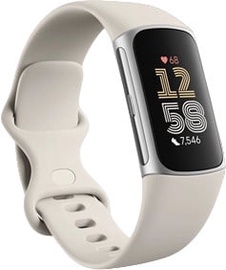 Умные часы Fitbit Charge 6 GA05183-GB, серебристый
