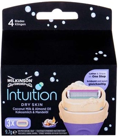 Asmens Wilkinson Sword Intuition Dry Skin, 3 gab