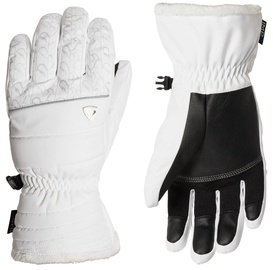 Перчатки, для женщин Rossignol W Temptation IMPR RLLWG04, белый/черный, S