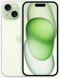 Mobilusis telefonas Apple iPhone 15, žalias, 6GB/256GB
