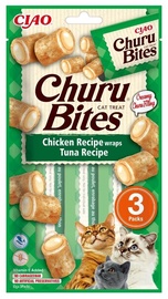 Kassimaius Inaba Churu Cat Tuna with chicken, kanaliha/tuunikala, 0.03 kg, 3 tk