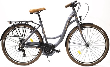 Велосипед городской Corelli Merrie, 24 ″, 17" (41.91 cm) рама, коричневый/серый