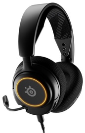 Laidinės žaidimų ausinės Steelseries Arctis Nova, juodos