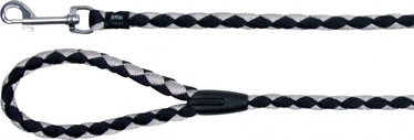 Поводок Trixie Cavo 14421, серебристый/черный, 1 m x 18 mm